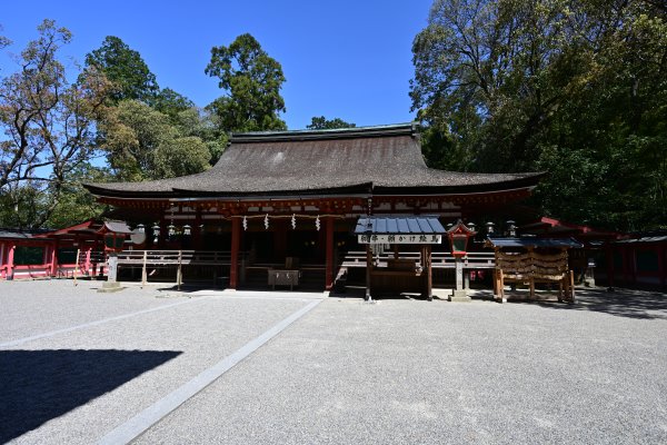 石上神宮の拝殿