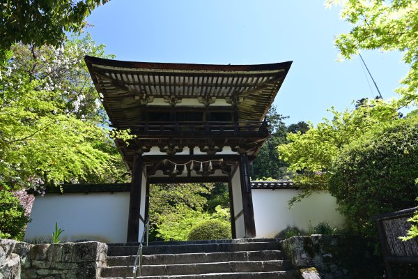 長岳寺(3)：楼門