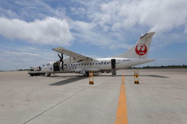 JAL2891便：搭乗機