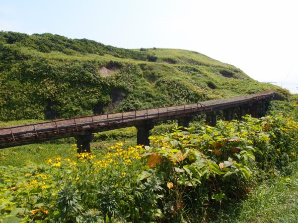 羽幌線廃線跡(1)：金駒内橋梁