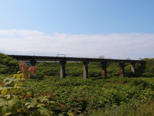 羽幌線廃線跡(3)：モオタコンベツ橋梁