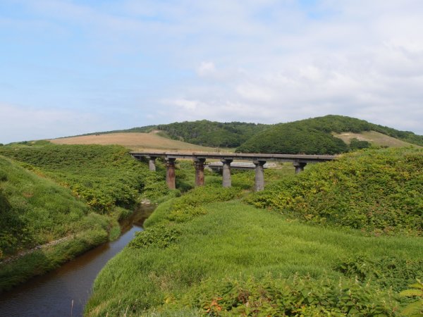 羽幌線廃線跡(4)：モオタコンベツ橋梁