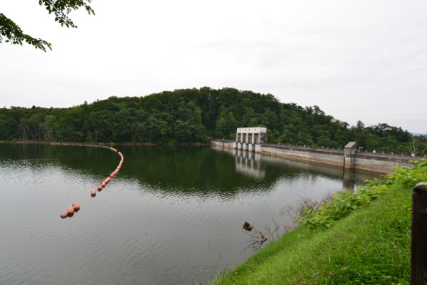 朱鞠内湖(3)：雨竜第一ダム