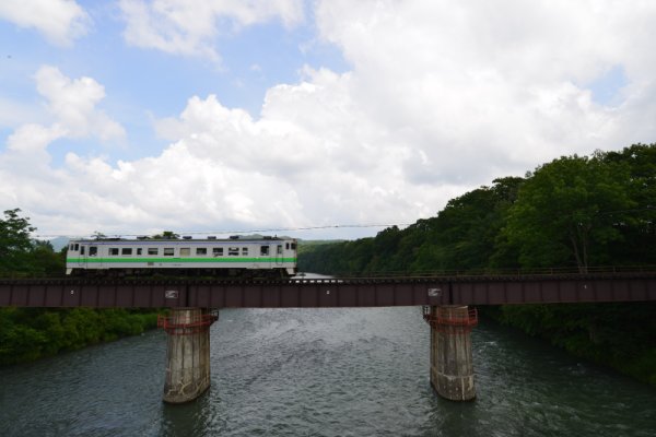 夕張支線の鉄橋(2)