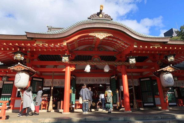 生田神社(5)：拝殿