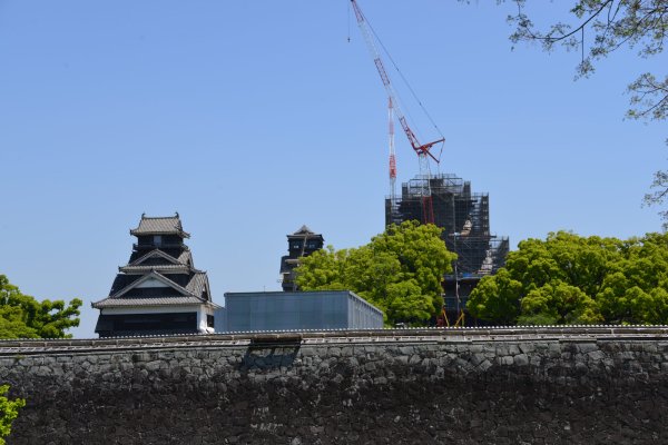 熊本城(13)：大小天守と宇土櫓