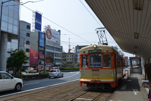 伊予鉄市内線(1)：JR松山駅前