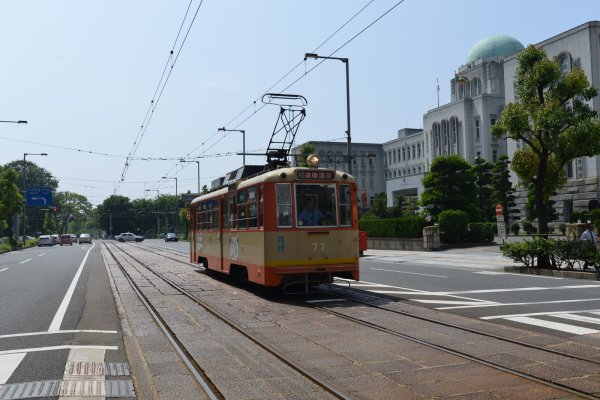 伊予鉄市内線(5)：県庁前駅