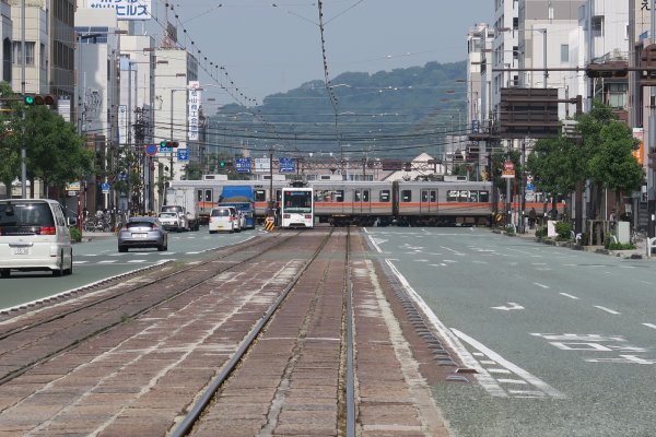 伊予鉄市内線(5)：西堀端駅