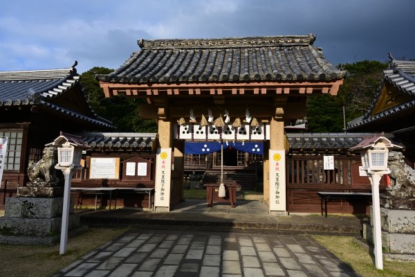 平戸城跡(3)：亀岡神社