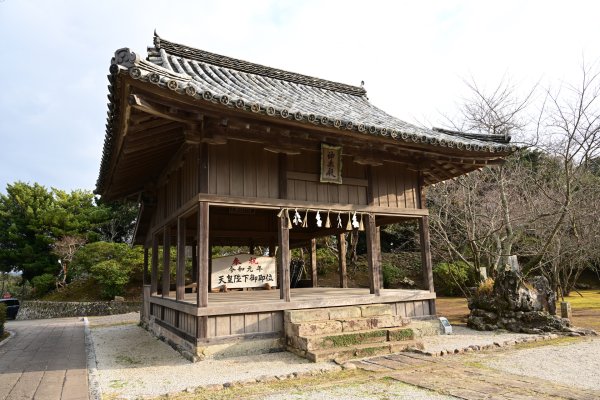 平戸城跡(4)：亀岡神社