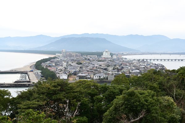 唐津の市街地