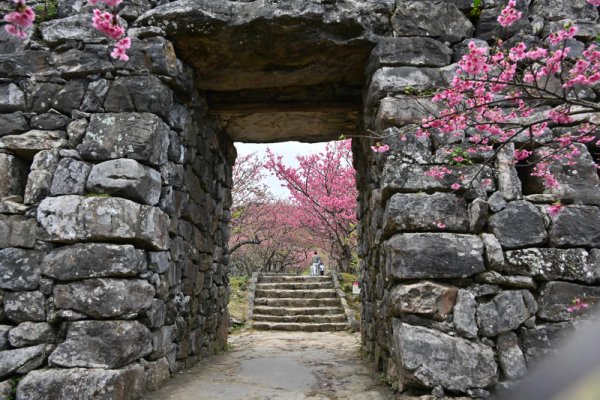 今帰仁城跡(4)：平郎門