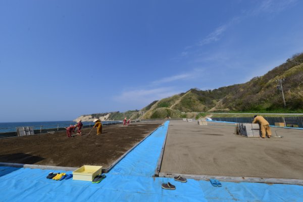 塩の駅輪島塩：揚げ浜塩田