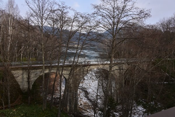 士幌線廃線跡：三の沢橋梁