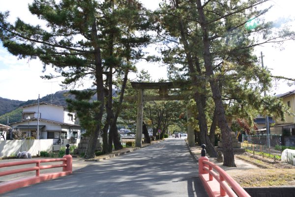 吉備津神社の参道(2)