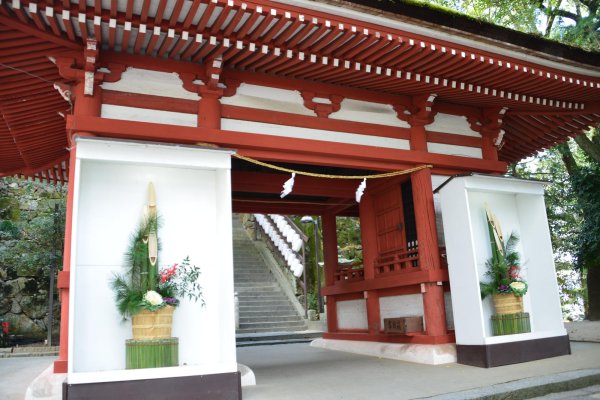 吉備津神社(2)：北隋神門