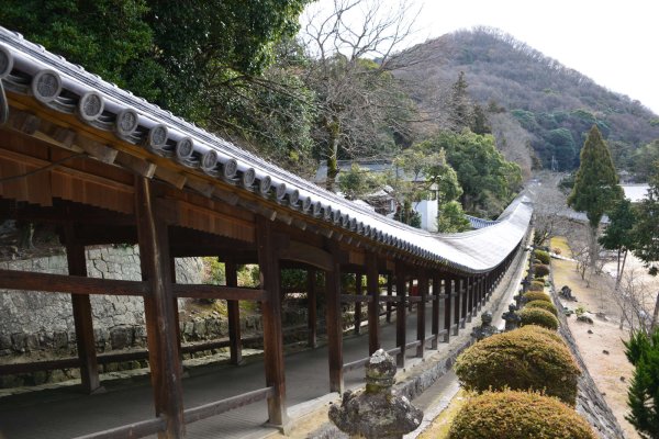 吉備津神社(7)：廻廊