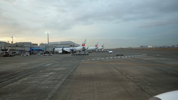 JAL641便：搭乗