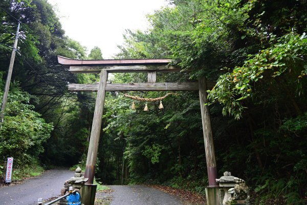 檀教神社の一の鳥居