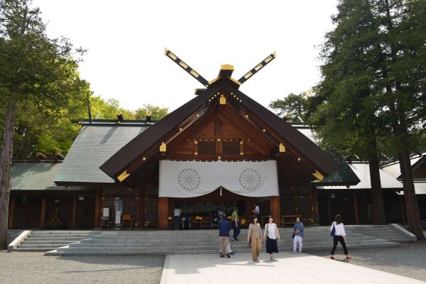 北海道神宮(5)：拝殿