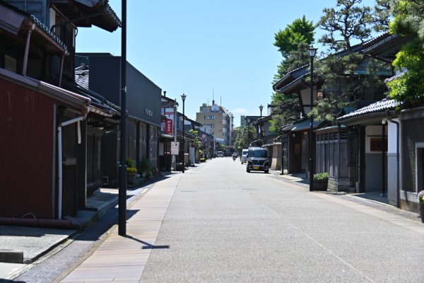岩瀬の街並み：通り
