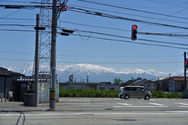 市内電車：大島新町駅から