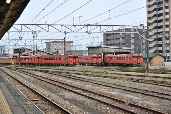 高岡駅：氷見線＆城端線の車両