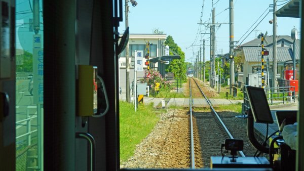 市内電車：蓮町駅