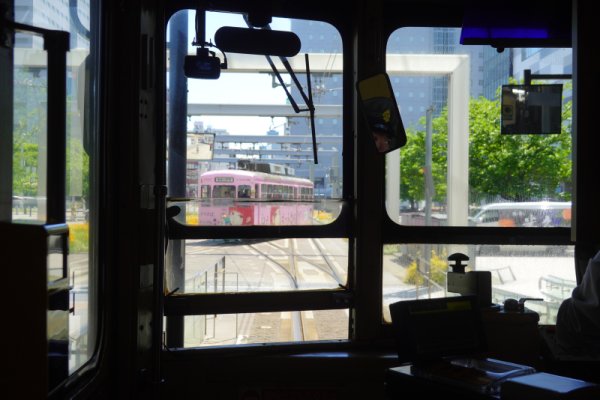 市内電車：富山駅