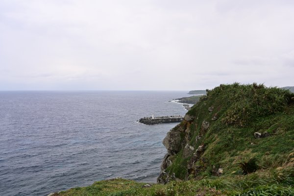 西崎：最西端の岬からの眺め
