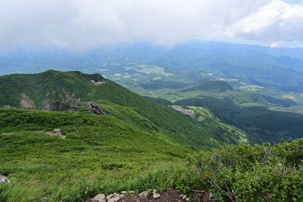 山頂に到着