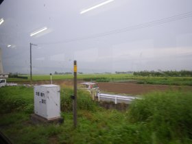 会津本郷駅：出発