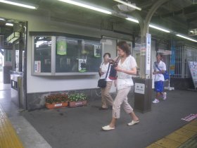 石和温泉駅<