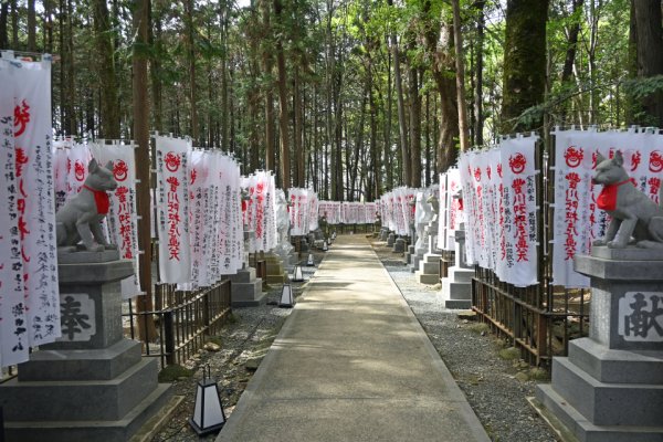 豊川稲荷：千本幟