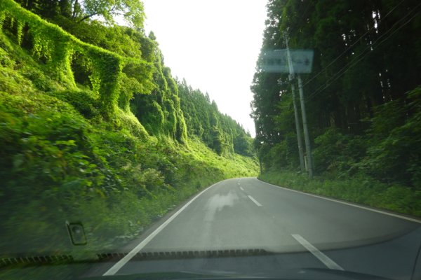 白糸の滝へ