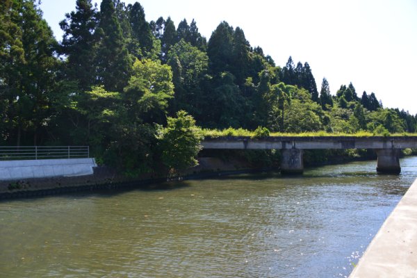 下北交通大畑線廃線跡：鉄橋