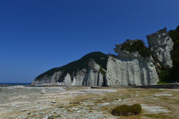 仏ヶ浦：屏風岩