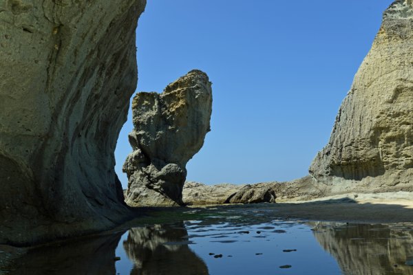 仏ヶ浦：如来の首