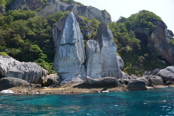 仏ヶ浦：岩龍岩