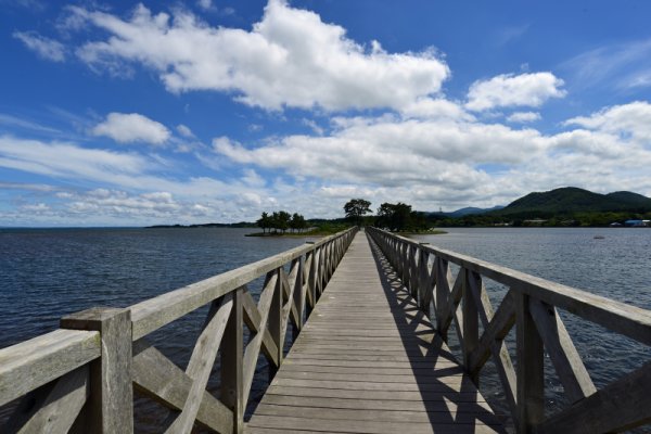 浅所松島への橋