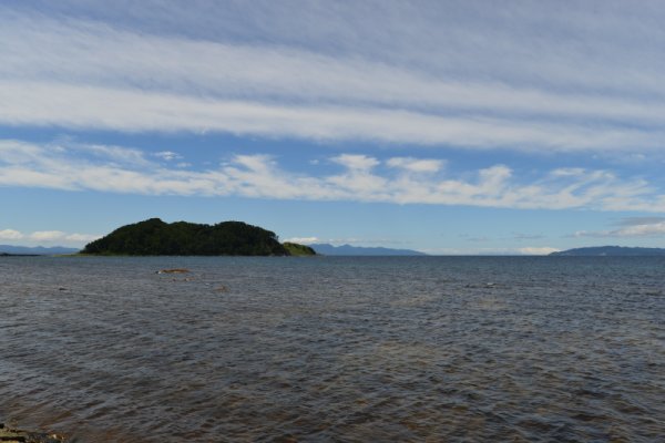 夏泊半島の先端