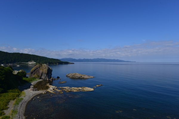 高野崎：竜飛岬方向