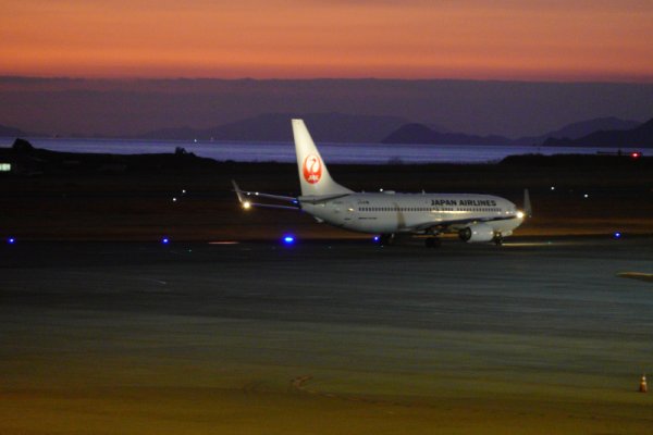 松山空港：展望デッキ