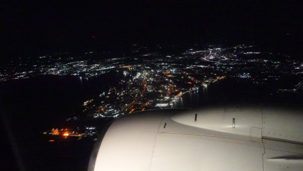 JAL440便：君津の製鉄所