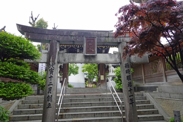 櫛田神社：南神門