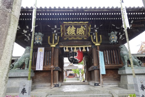 櫛田神社：楼門