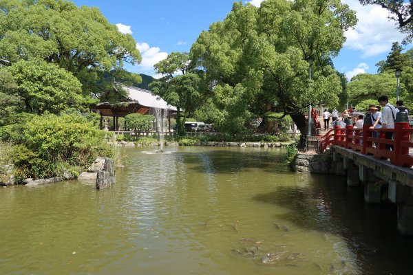 太宰府天満宮(5)：平橋と心字池