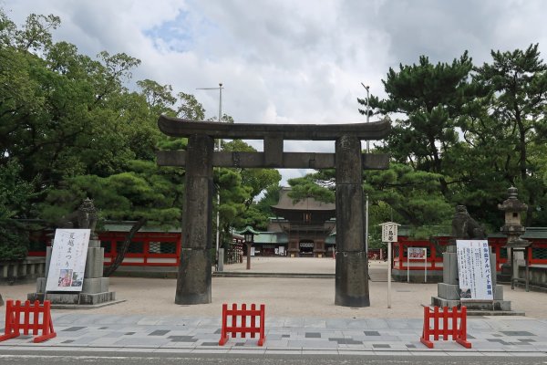 筥崎宮(10)：一之鳥居