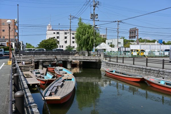 水郷柳川の川下り(1)：乗船場